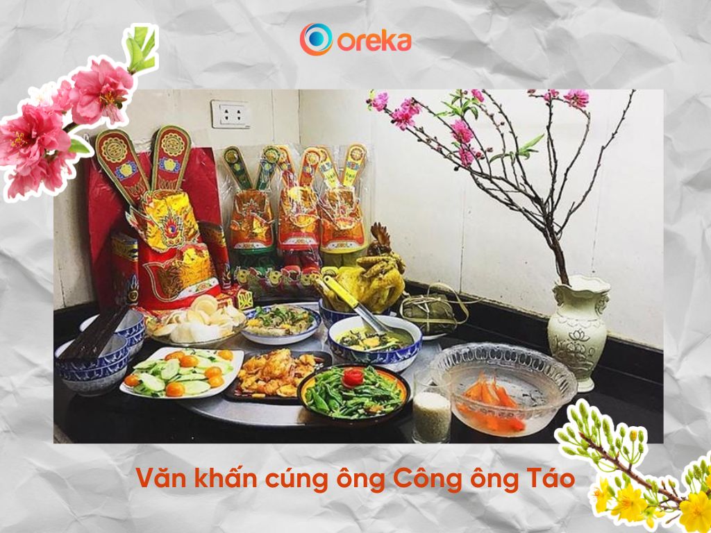 Bài văn khấn cúng ông Công ông Táo