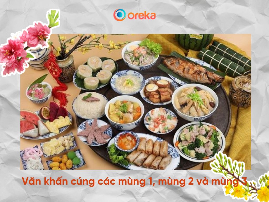 Các bài văn khấn ngày mùng 1, mùng 2 và mùng 3
