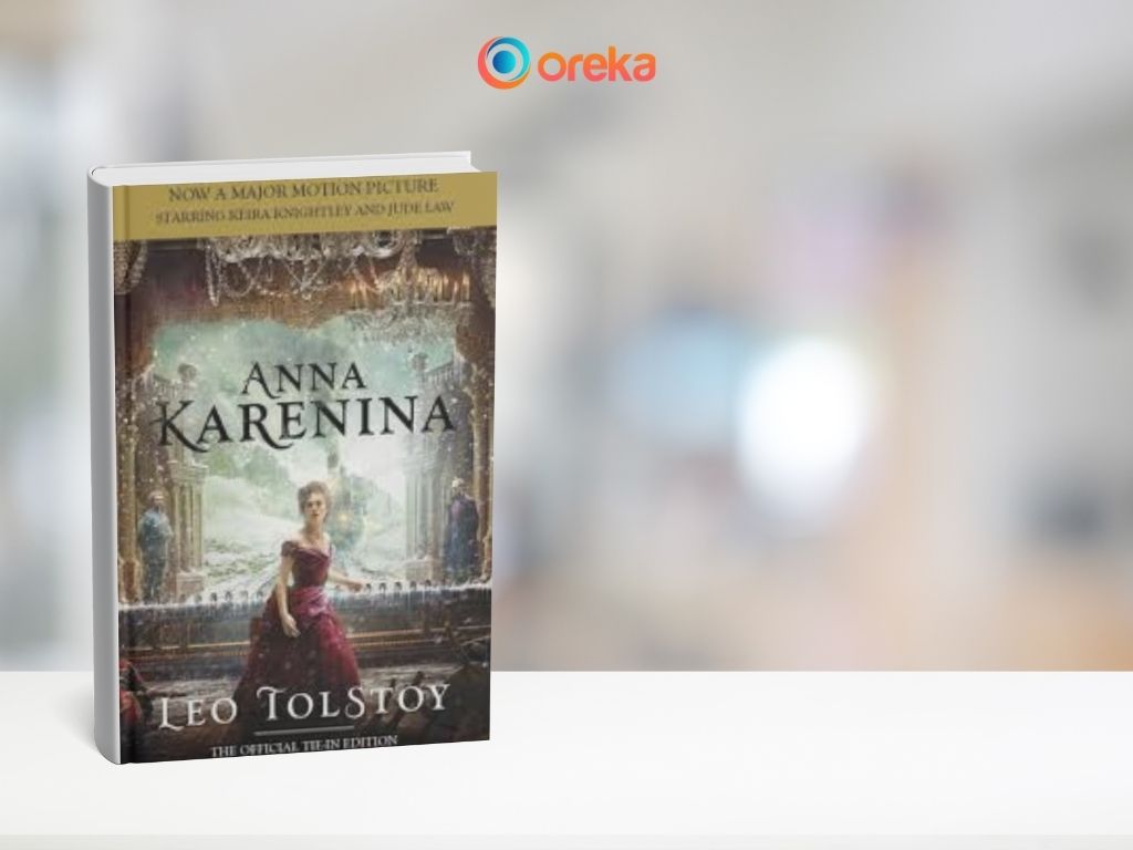 hình ảnh bìa cuốn tiểu thuyết Anna Karenina
