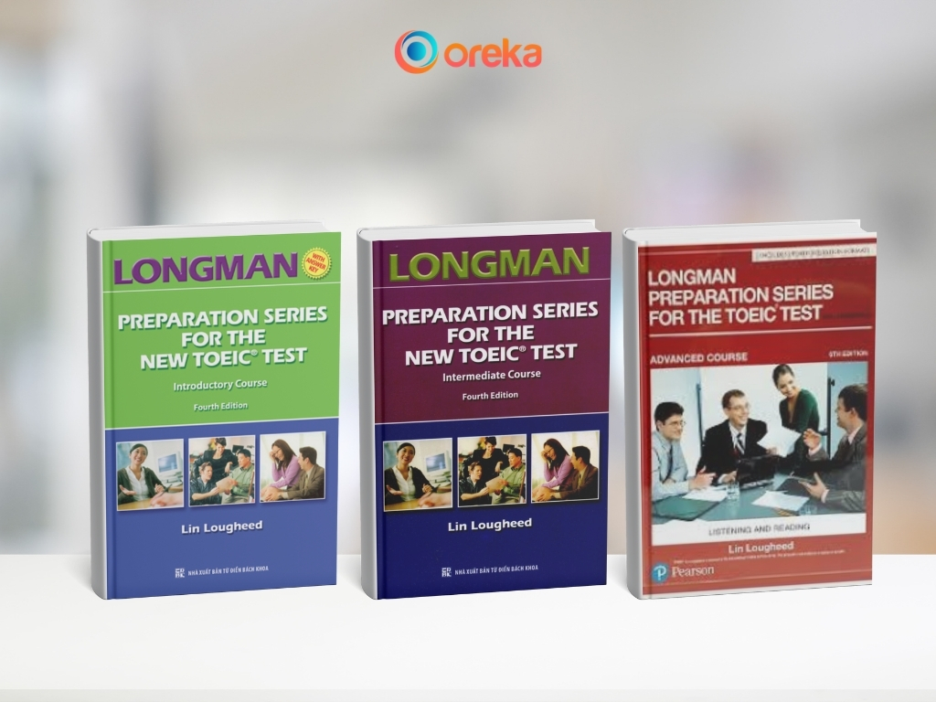 Sách Longman Preparation Series for the New TOEIC Test