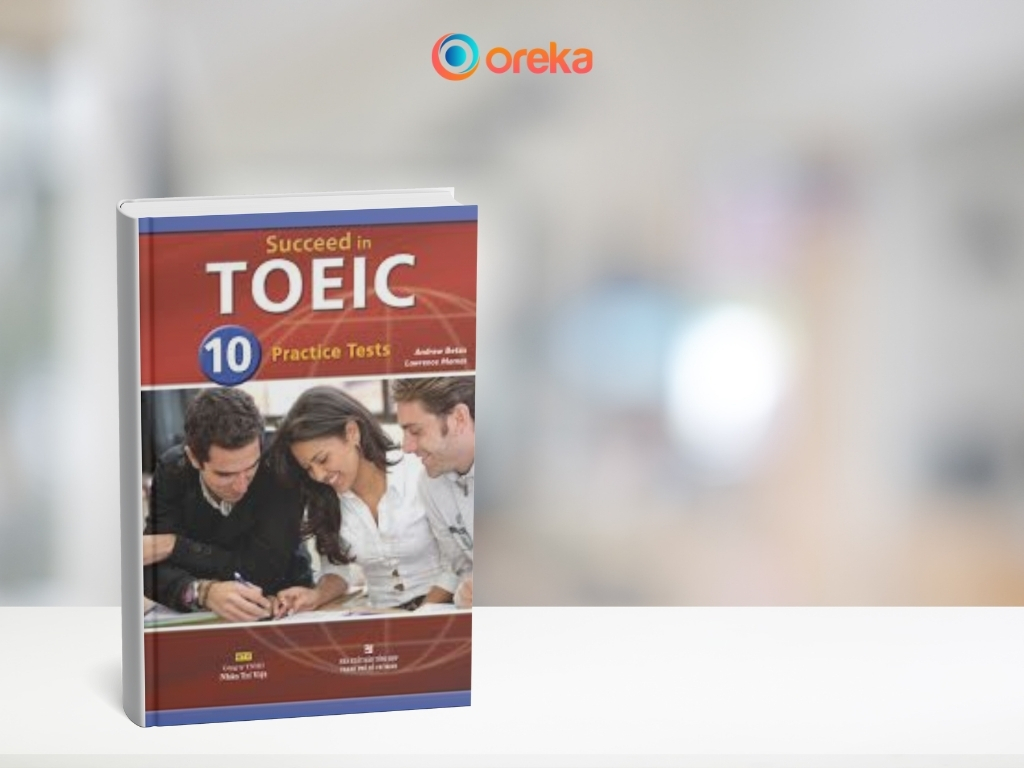 hình ảnh bìa cuốn sách Succeed in TOEIC: 10 Practice Tests
