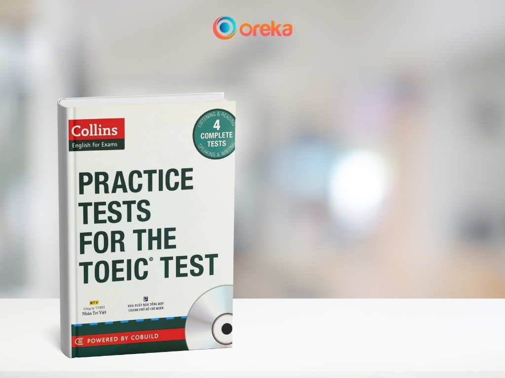 hình ảnh bìa cuốn Sách Practice Tests for the TOEIC Test