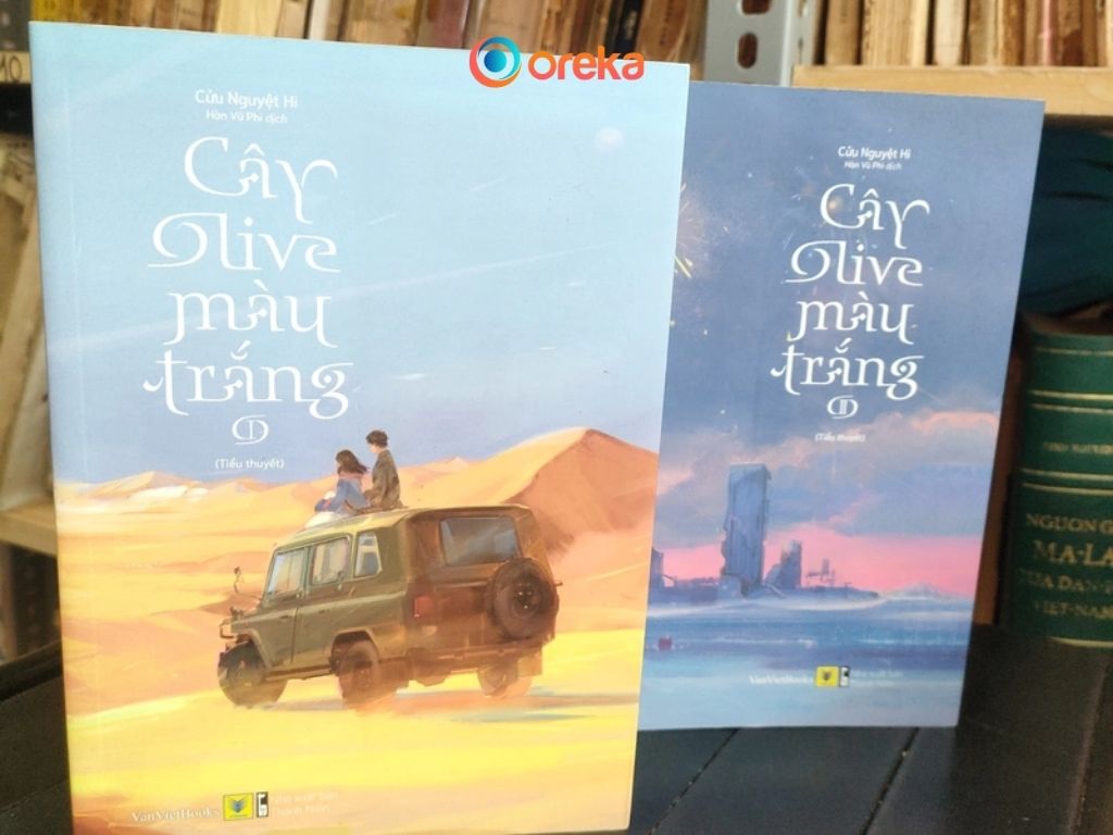 Trọn bộ hai cuốn Cây Olive màu trắng tập 1 và tập 2