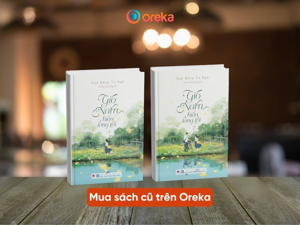 Review Sách Gió Nam Hiểu Lòng Tôi: Tiểu Thuyết Lãng Mạn Trung Quốc 1 sách Gió Nam hiểu lòng tôi. Hình ảnh hai tập truyện Gió Nam hiểu lòng tôi của Ngô Đồng Tư Ngữ.