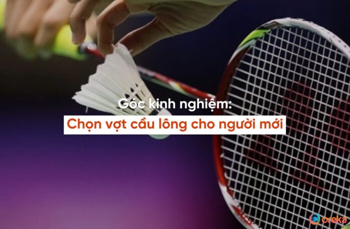 vợt cầu lông cho người mới chơi